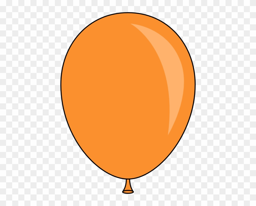 Orange Balloon Clipart #186302