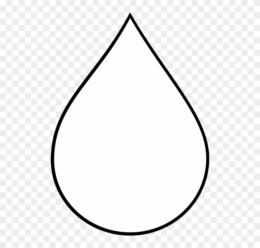 Rain Clipart Tear - White Water Drop Png #186344