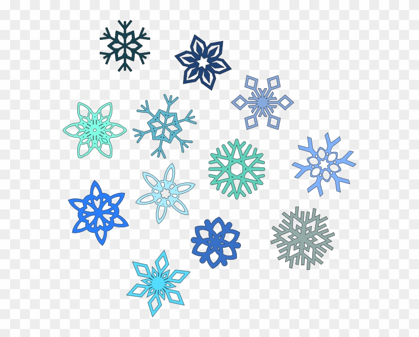 Animated Snowflake Clip Art - Transparent Background Snowflake Clipart Blue Snowflake #186347