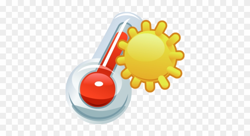 Red, Sunset, Warm, Weather Temperature Png Png Images - Clipart Png Temperature #186353