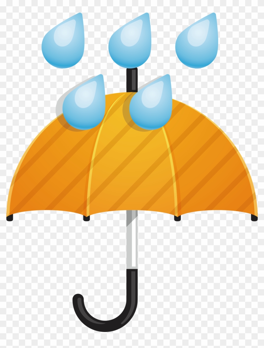Umbrella Rain Clip Art - Rain #186375