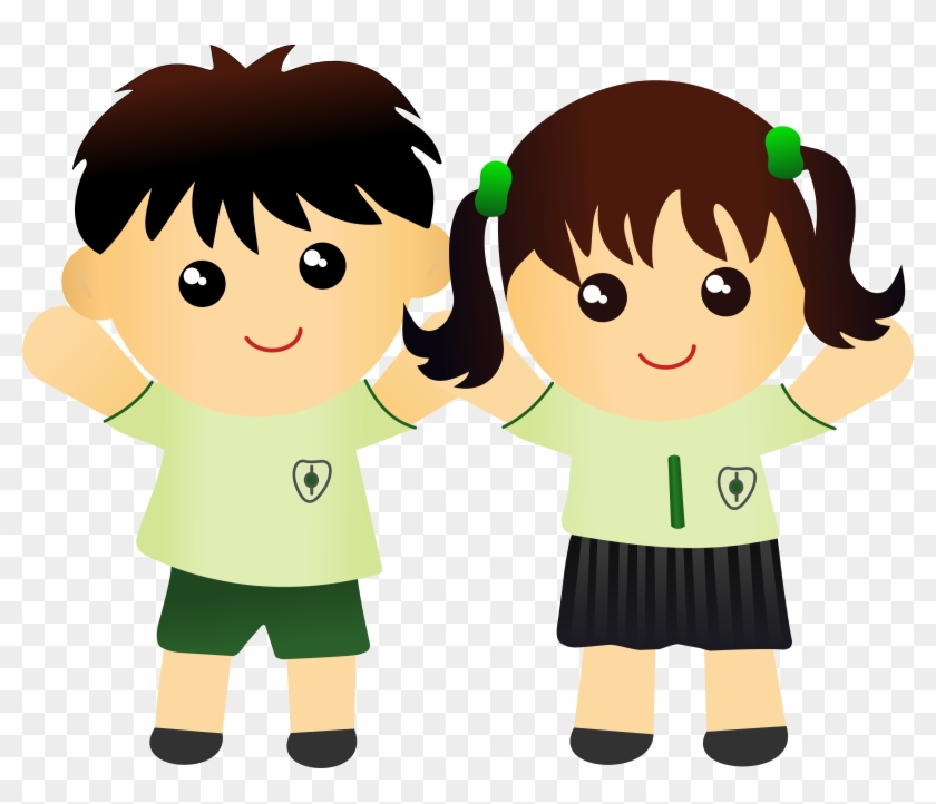 Children Clipart - School Uniform Clipart Png #186419