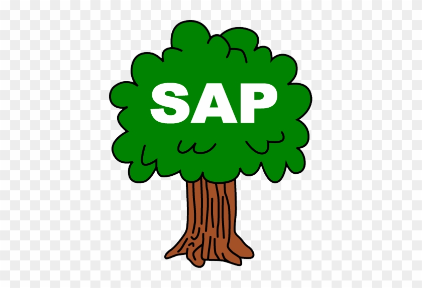 Transparent Sap Logo “ - Tree Sap Cartoon #186456