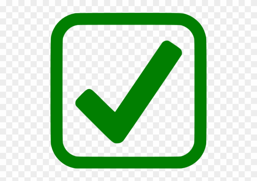 Photography Checklist - Green Check Mark In Box #186486