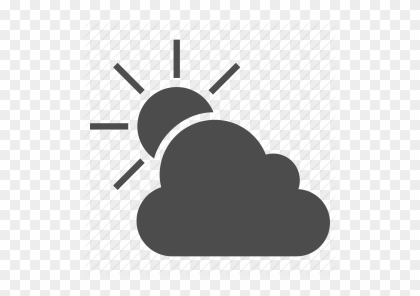 Sun And Clouds Icon #186499