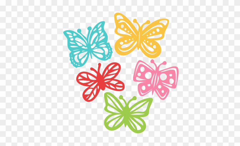 Download Butterfly Set Svg Scrapbook Cut File Cute Clipart Files ...