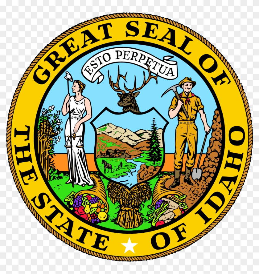 Seal Of Idaho - Great Seal Of Idaho #186723