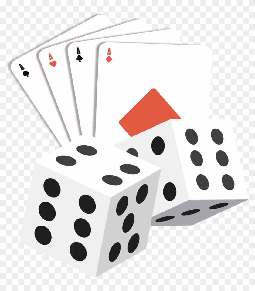 Dice Dominoes Free Content Clip Art - Clip Art Gambling Png #186810