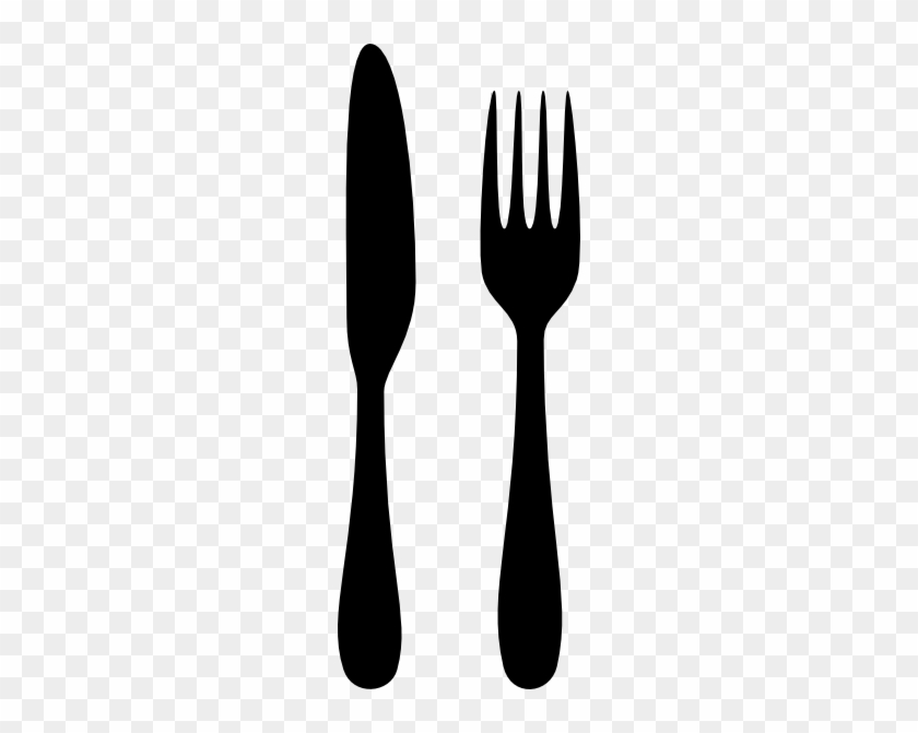 Fork And Knife Silhouette #186781