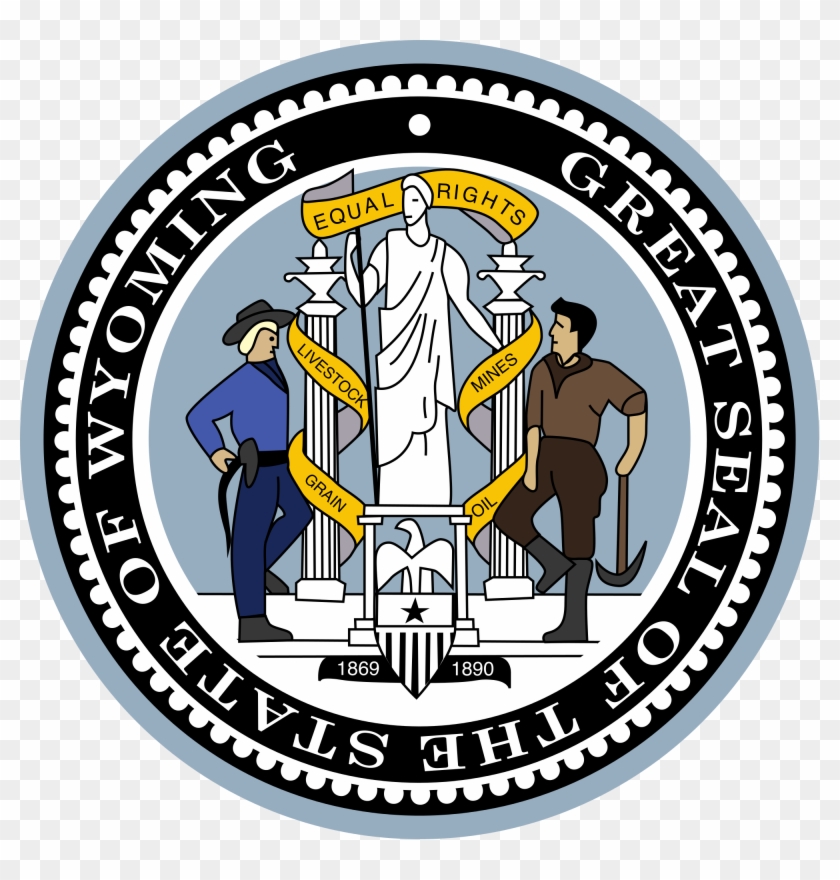 Open - Wyoming State Seal #186812
