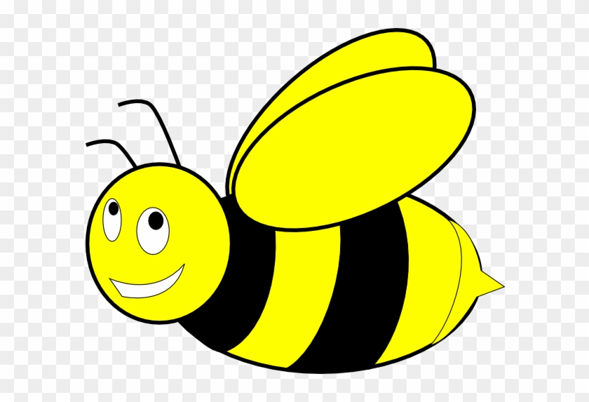 Bee Images Clip Art Black And Yellow Honey Bee Clip - Black And Yellow Bee #186884