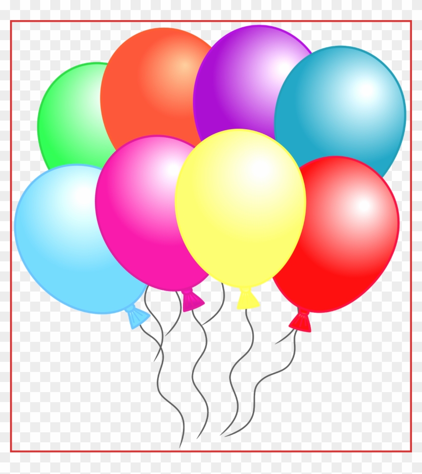 Balloon Clipart That Can Be Ed Individually And Used - Clip Art #186895