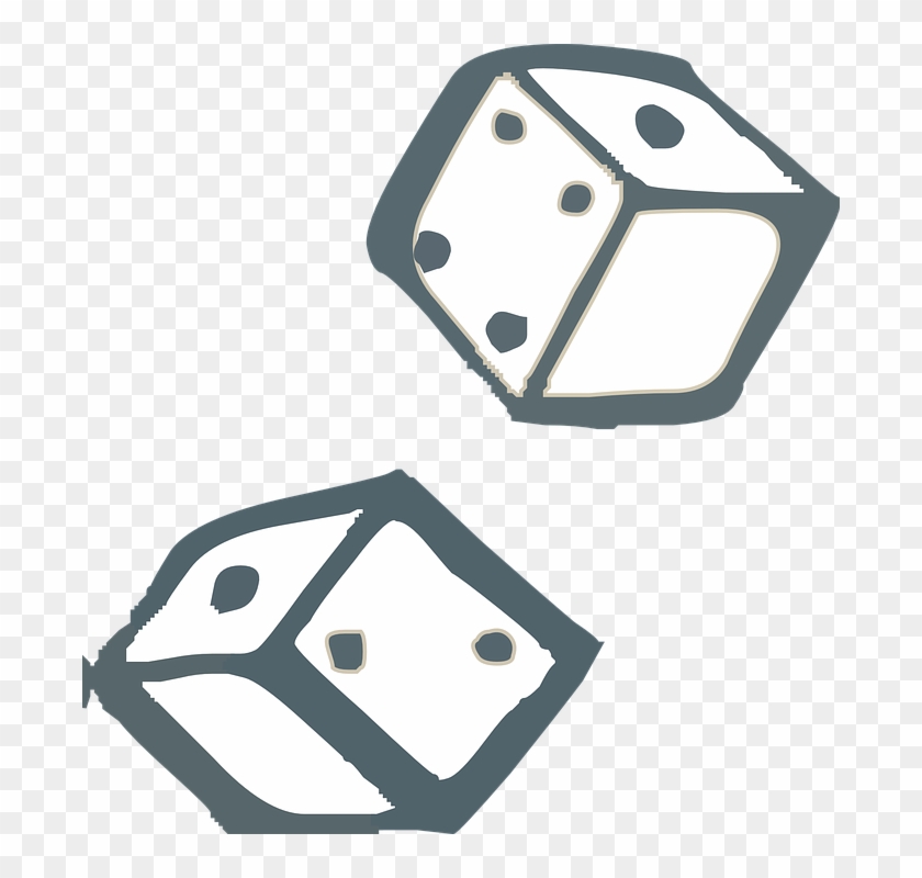 Rolling Dice - Dice Cartoon Png Transparent #186920