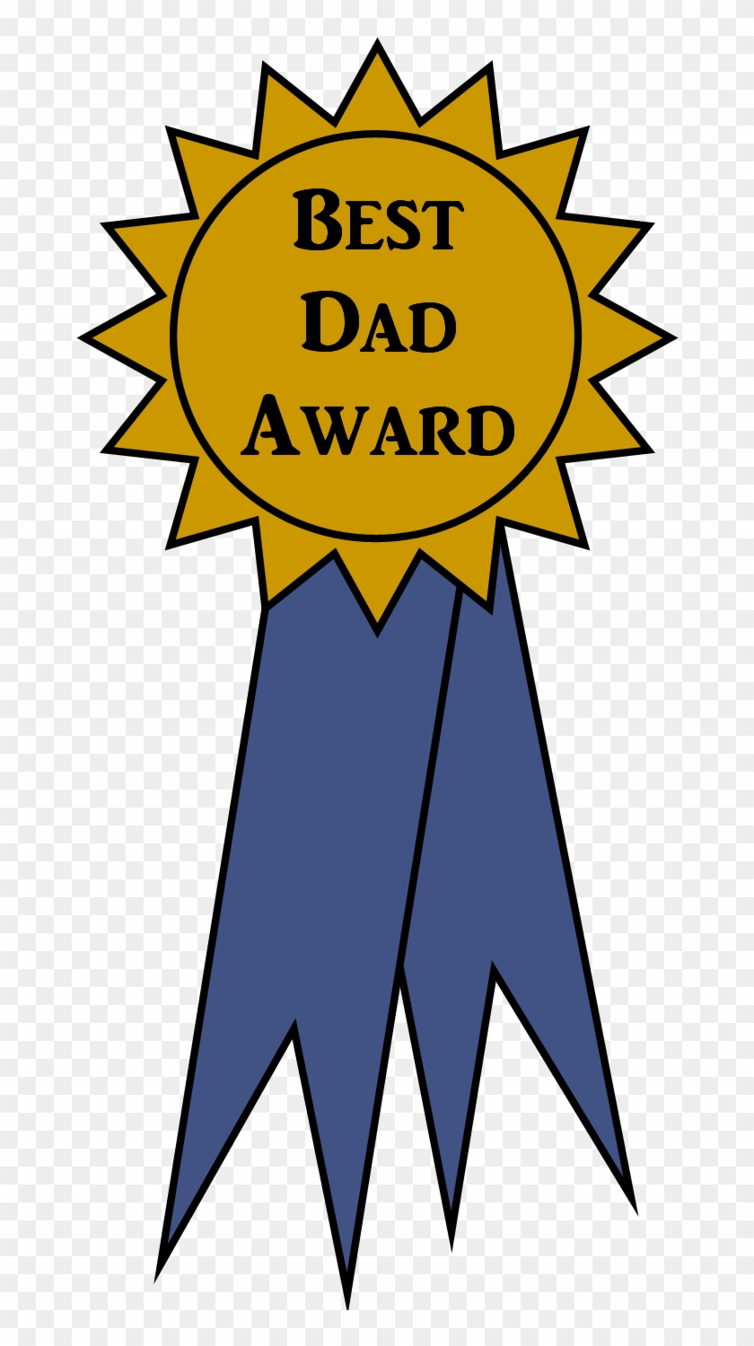 Awards Day Clipart - Dad Of The Year Award #186930