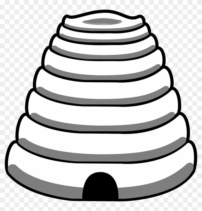 Honey Clipart Outline - Bee Hive Clip Art - Free Transparent PNG Clipart  Images Download