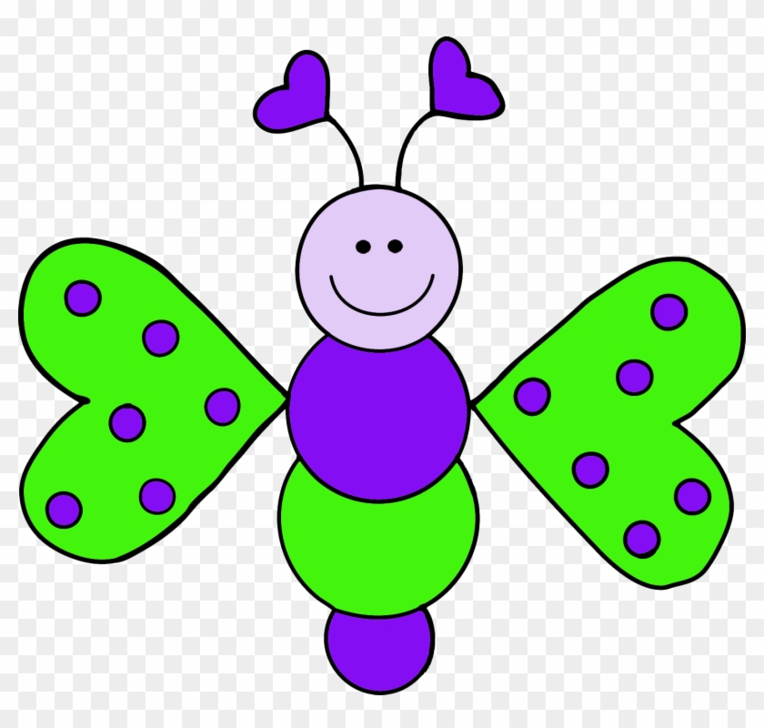 Please Let Me Know If You Download The Butterflies - Butterfly Clipart #186977