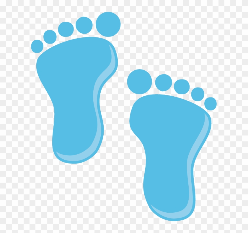 Infant Scalable Vector Graphics Footprint Clip Art - Baby Feet Clip Art #187012