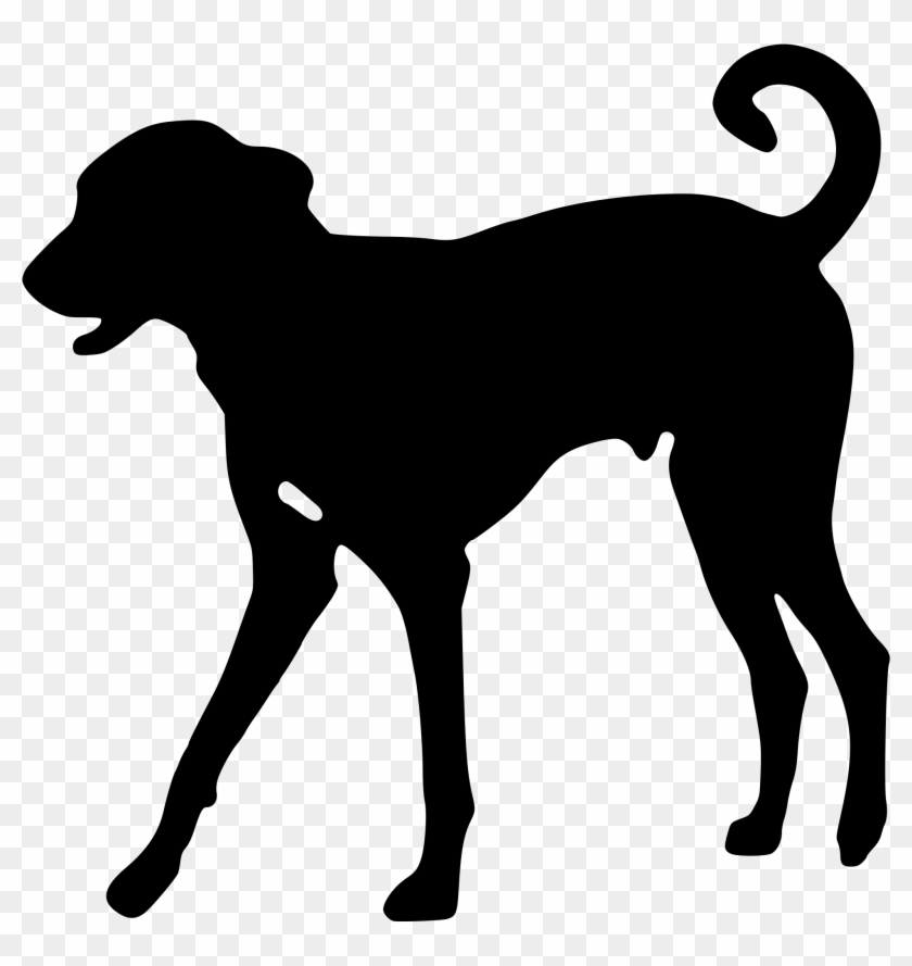 Dog Face Clip Art, Dog Head Clip Art Silhouette, Cute - Dog Silhouette Png #187034