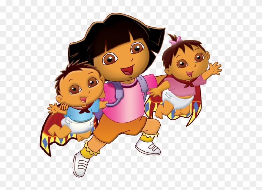 Fancy Cartoon Dora Images Dora Clip Art Car Interior - Dora's Baby Brother And Sister Names #187043