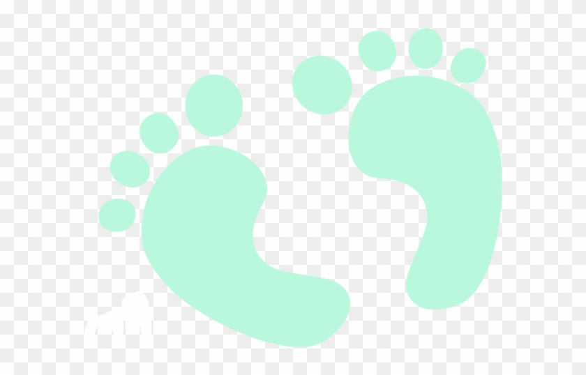 Blue Baby Feet Clip Art - Clip Art #187047