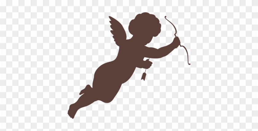 Cupid Silhouette Clip Art - Cupid #187149