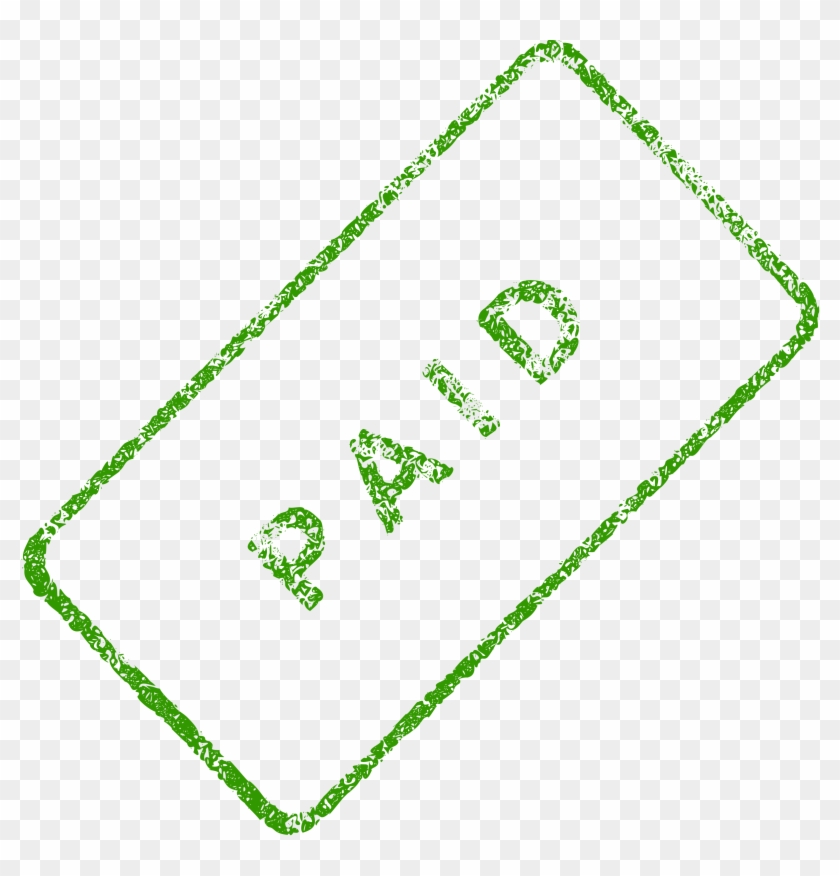 Paid Clip Art - Stamp Paid Png #187151