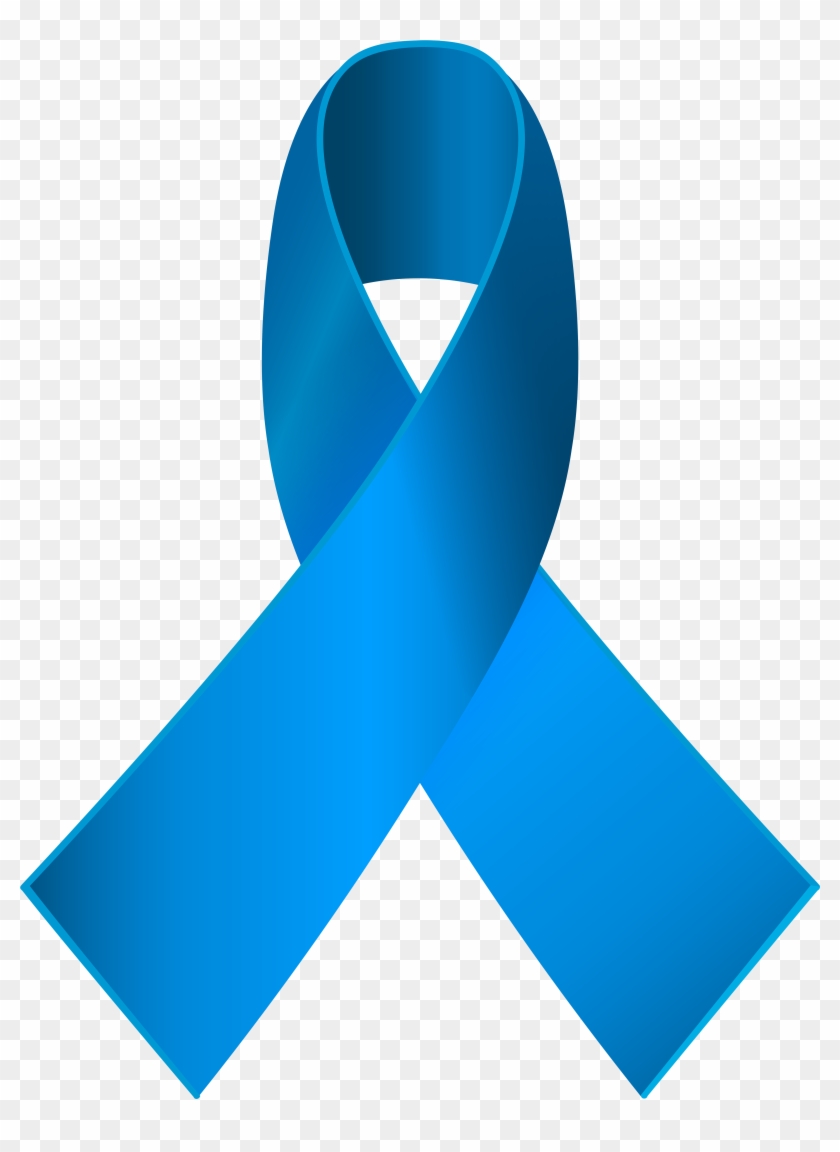 Blue Awareness Ribbon Png Clip Art - Ribbon #187239