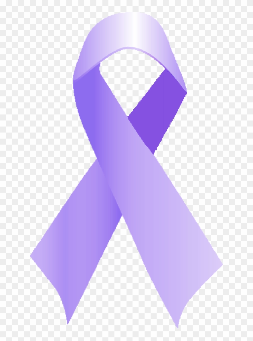 Purple Ribbon Clipart - Pink Ribbon Clip Art #187285