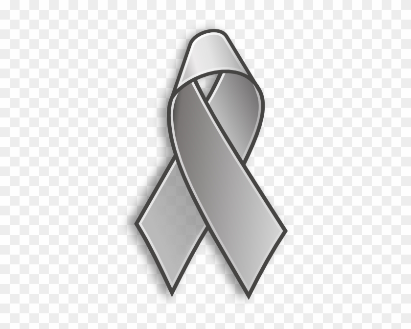 Grey Cancer Ribbon Clip Art At Clker - Grey Cancer Ribbon Clip Art #187289