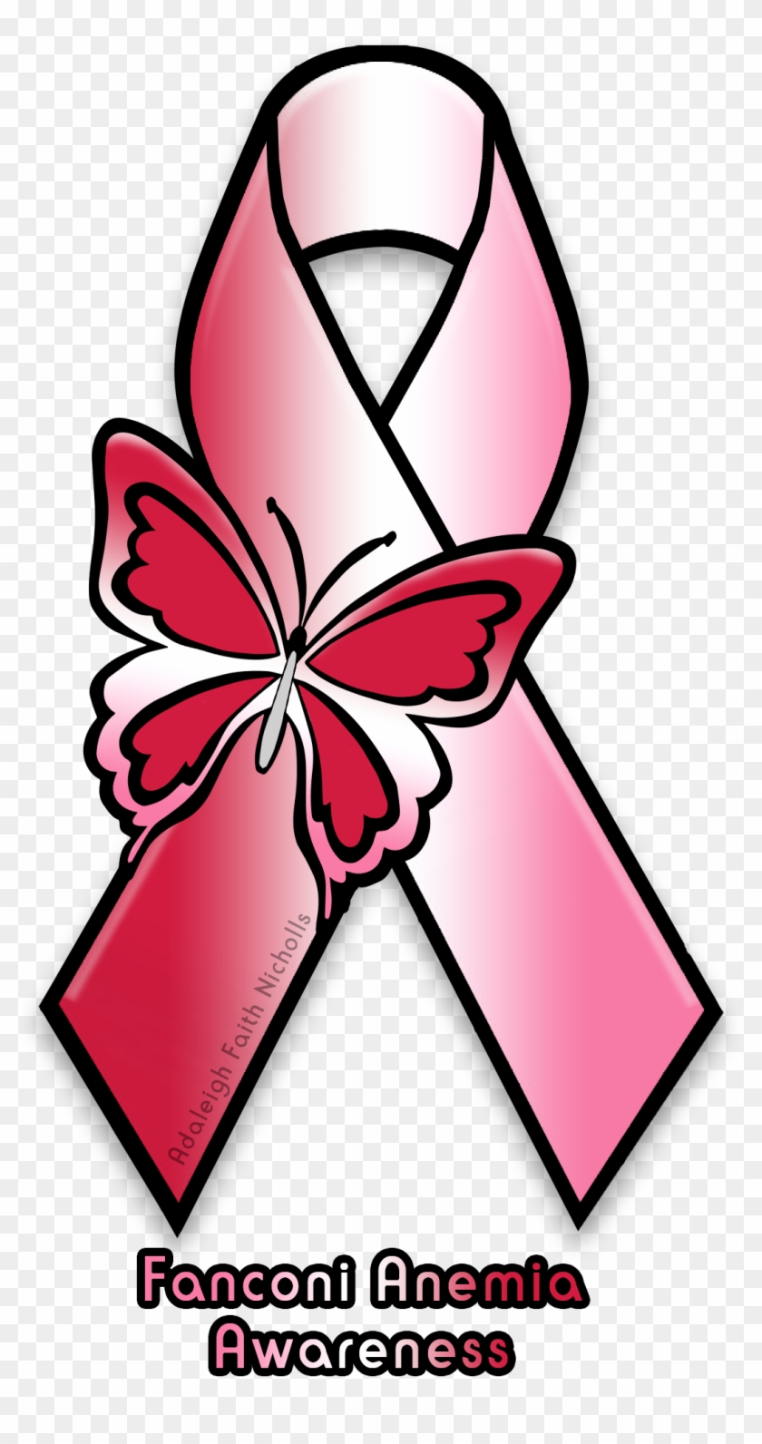Fanconi Anemia Awareness Ribbon By Adaleighfaith Fanconi - Mental Health Green Ribbon Png #187462