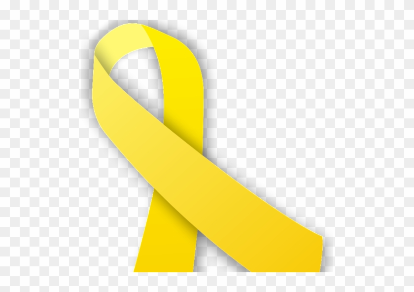 Tomorrow Harrison Becomes A Cancer Survivor - Gold Cancer Ribbon Transparent Background #187510