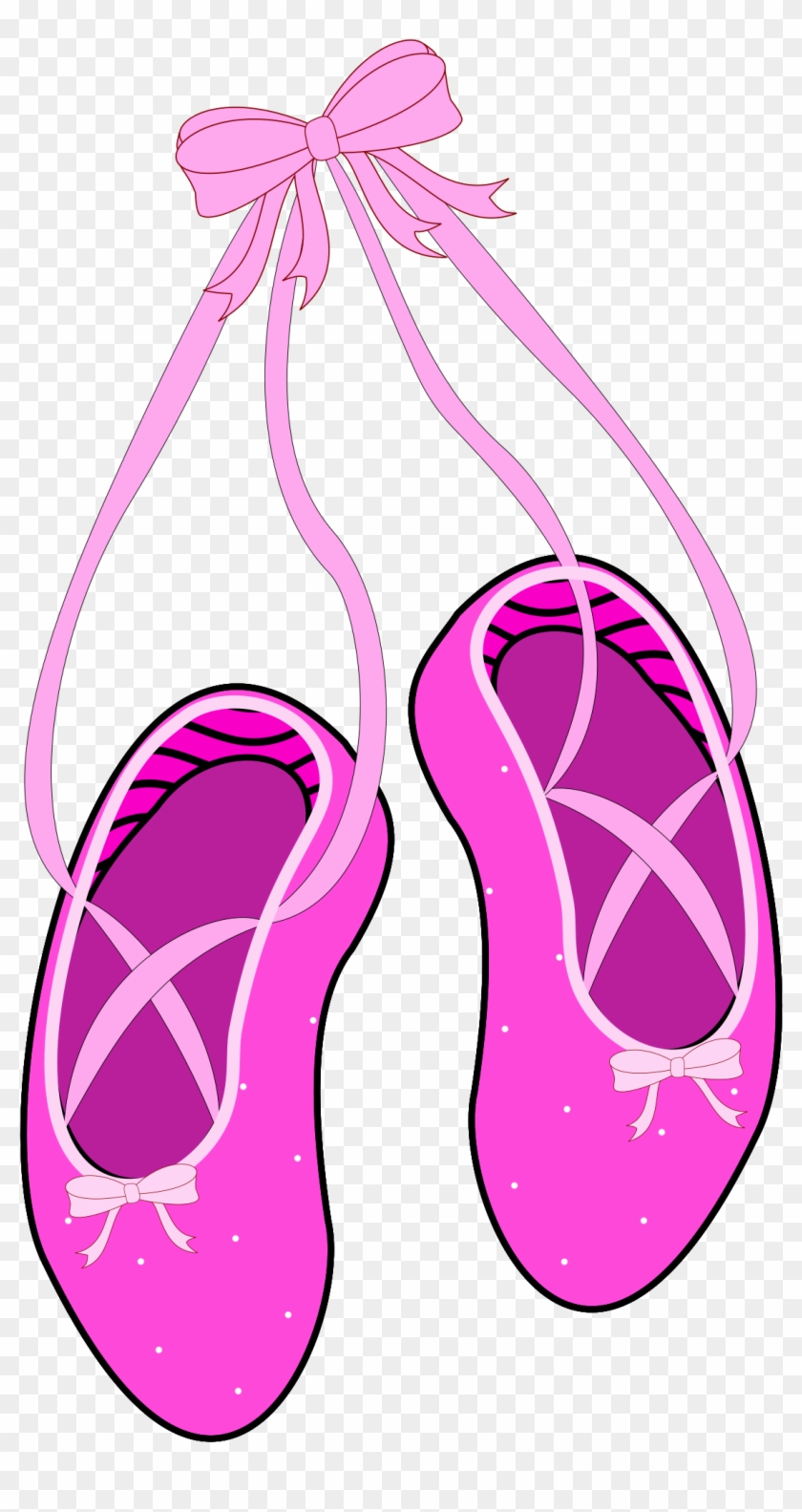 Manificent Design Ballet Shoes With Ribbons Clipart - Manificent Design Ballet Shoes With Ribbons Clipart #187519