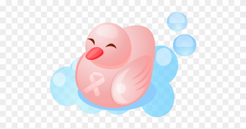 Bath Duck Icon Png - Cute Pink Icon Baby #187541