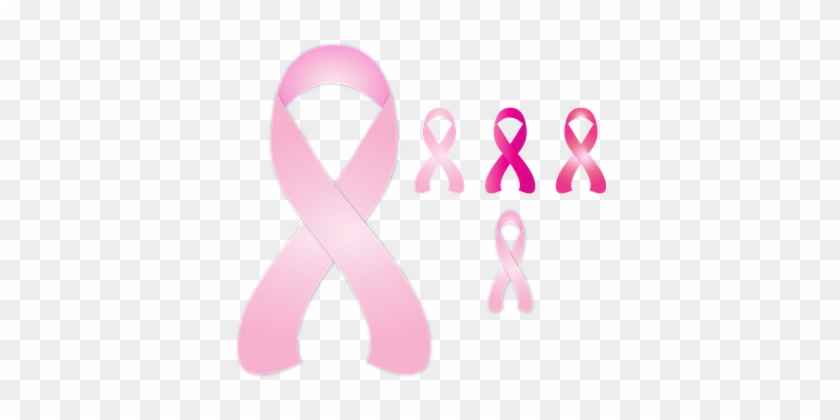 Pink Ribbon Ribbon Pink Awareness Cancer S - Breast Cancer #187565