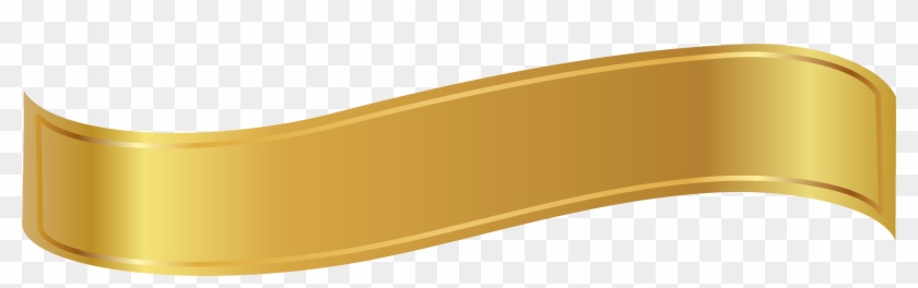 Gold Ribbon Cliparts - Gold Banner Ribbon Png #187568