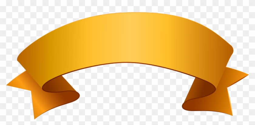 Banner Orange Ribbon Clip Art - Kurdela Logo Png #187585