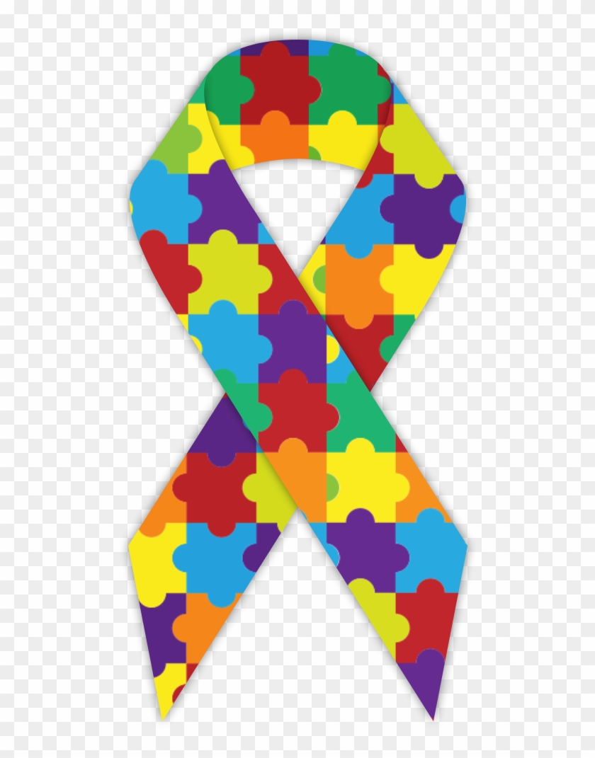 Autism Ribbon - Autism Awareness Ribbon Png #187575