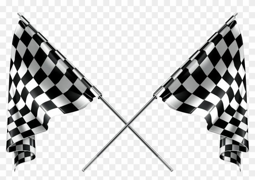 Racing Flags Clip Art - Checkered Flags No Background #187605