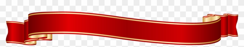 Gold Banner Cliparts - Red And Gold Ribbon Png #187622