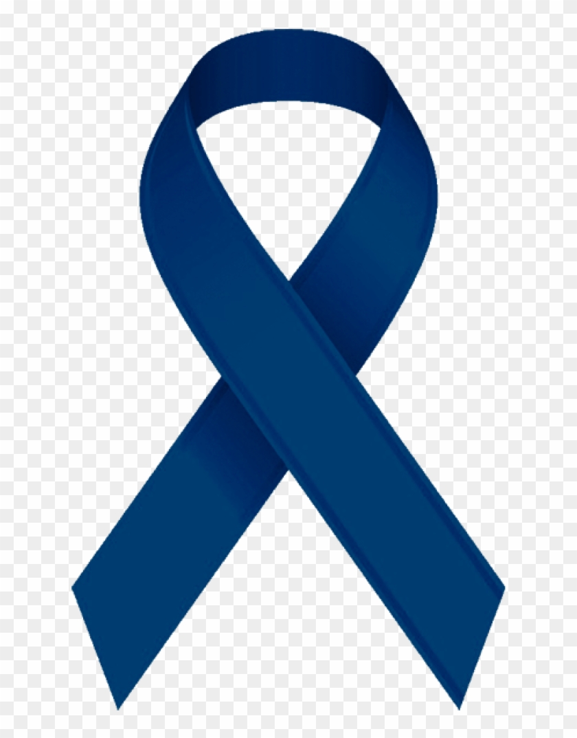 Blue Ribbon - Navy Blue Cancer Ribbon #187674