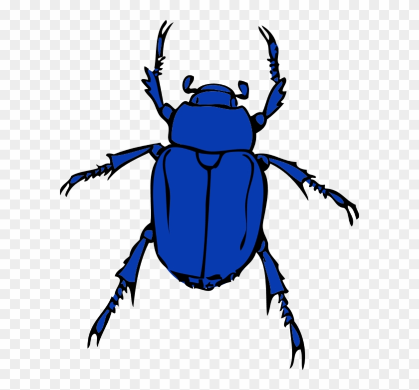 Blue Clipart Insect - Beetle Bug #187787