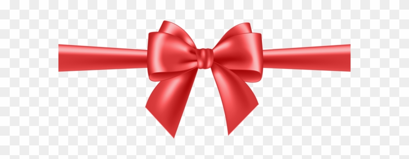 Red Bow Transparent Clip Art - Gold Bow Ribbon Png #187788