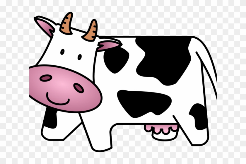 Cute Cow Clipart - Cow Cartoon #187790