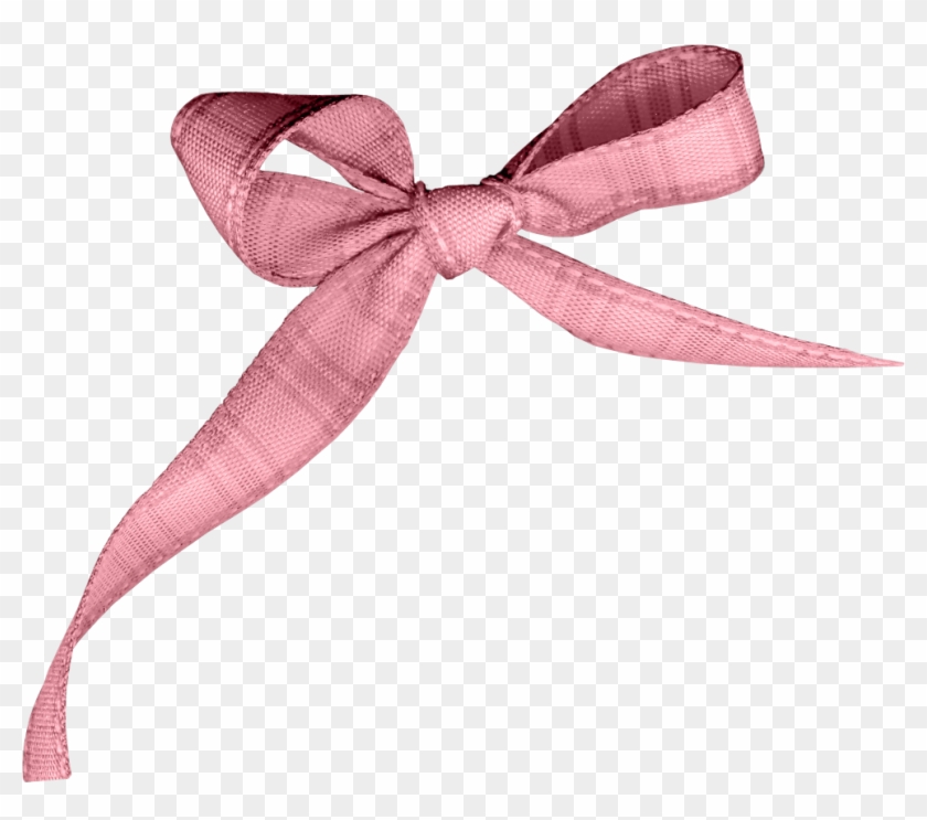Pink Ribbon Bow Of Pink Baby Bow Tie Clip Art Png - Pink Bow Png Transparent #187846