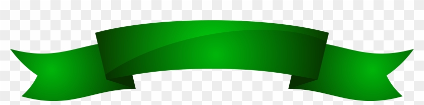 Green Ribbon Banner Clip Art - Green Ribbon Banner Png #187984