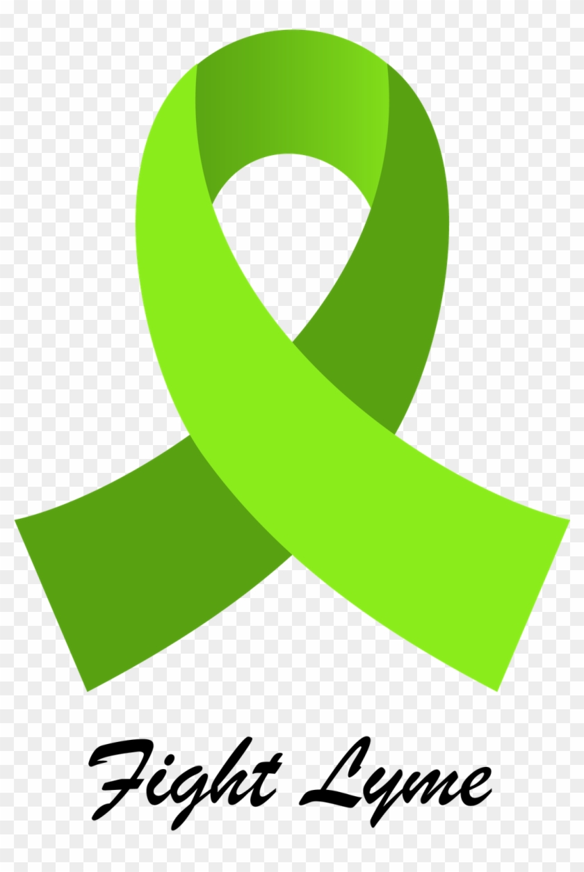May Is National Lyme Disease Awareness Month - Lyme Disease Ribbon #188195