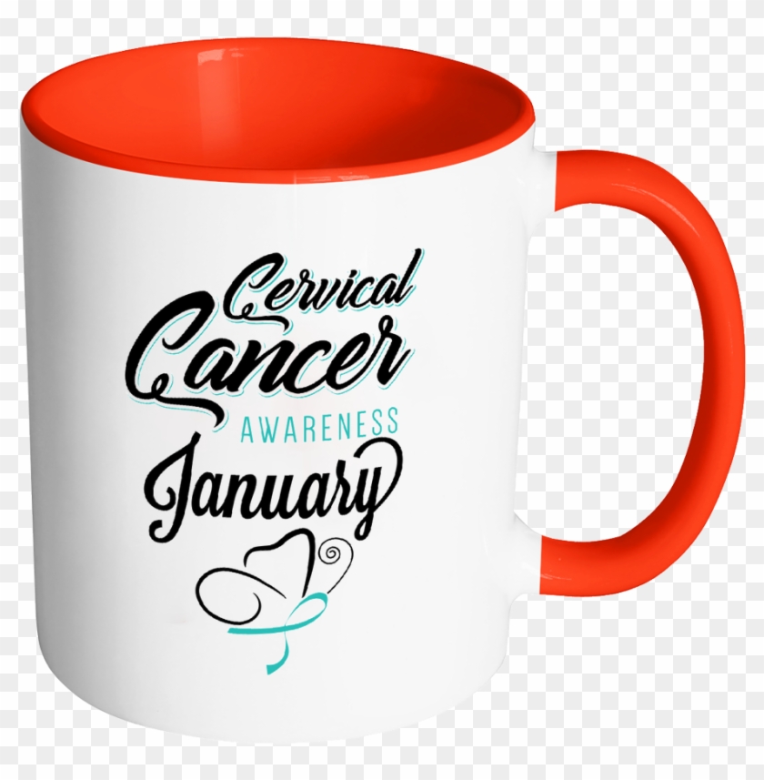 Cervical Cancer Awareness Month January Teal Ribbon - Bible Emergency Numbers Mug - Christian Gifts For Women #188213