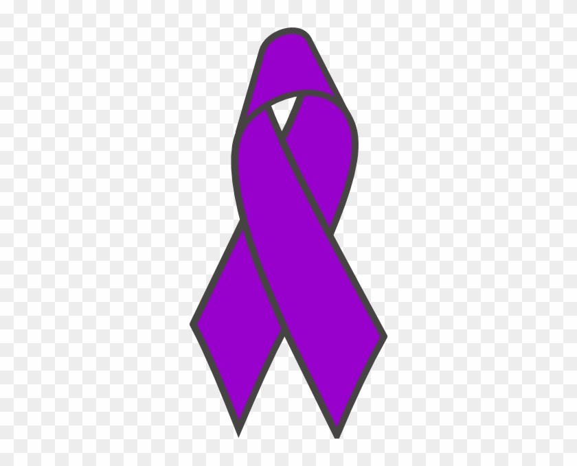 Large Purple Ribbon #188228