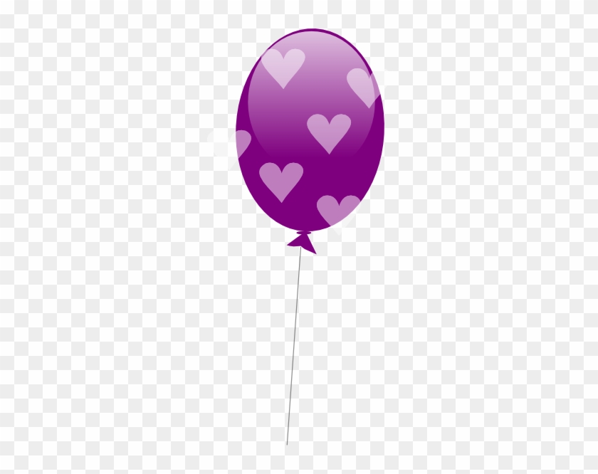 Purple Balloon Transparent Png Clip Art Image - Balloon #188230