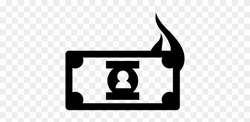 Money Bill On Fire Free Vectors, Logos, Icons And Photos - Icon #188321